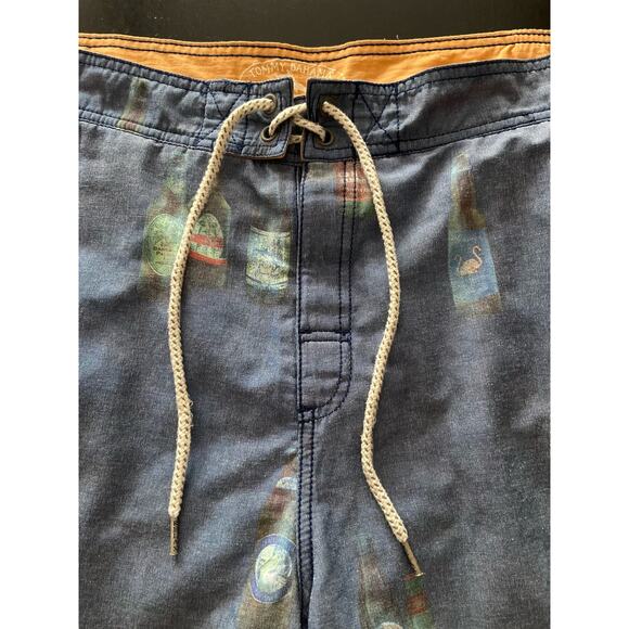 TOMMY BAHAMA Relax Blue w/Beer Pattern Swim Trunks sz L - Picture 3 of 14